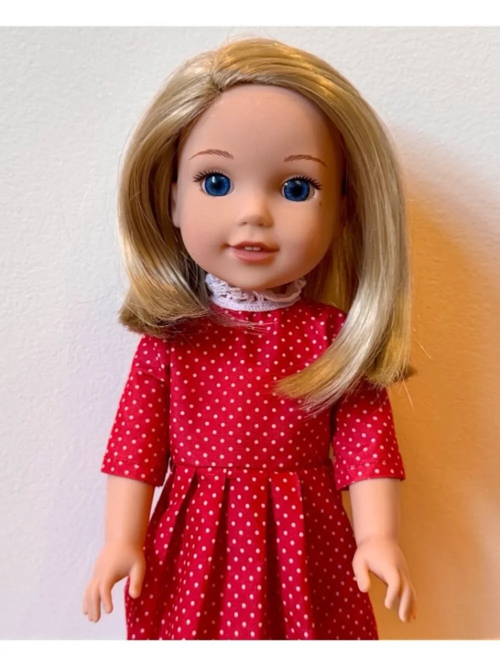 American Girl Wellie Wishers Camille Doll 14.5